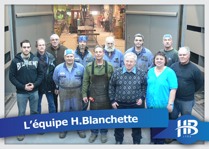 Team of H. Blanchette : Metal walkway et structural steel manufacturer